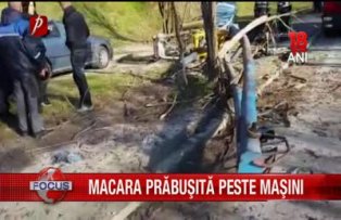 Macara prabusita peste masini