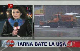 Iarna bate la usa