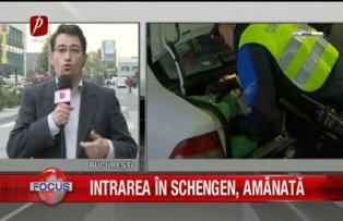 Intrarea în Schengen amânata