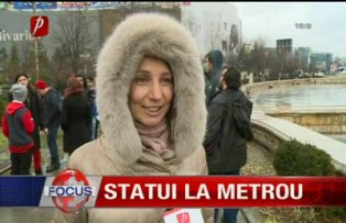 Statui la metrou