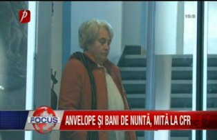 Anvelope şi bani de nuntă, mită la CFR