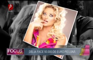 Delia face 50.000 de euro pe lună