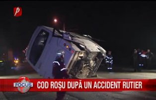 Cod rosu dupa un accident rutier