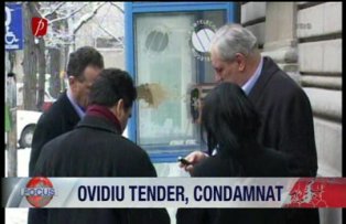 Ovidiu Tender, condamnat