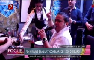 Adi Minune şi-a luat ochelari de 1.000 de euro