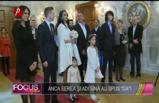 Anca Serea şi Adi Sînă au spus "da"!