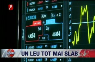 Un leu tot mai slab