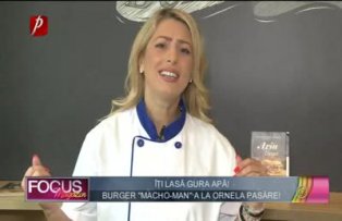 Burger "Macho-man"a la Ornela Pasare