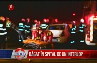 Băgat în spital de un interlop