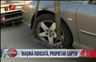 Masina ridicata proprietar captiv