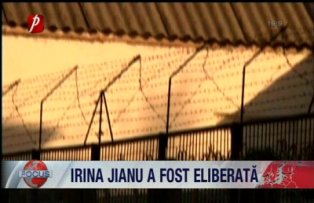 Irina Jianu eliberata