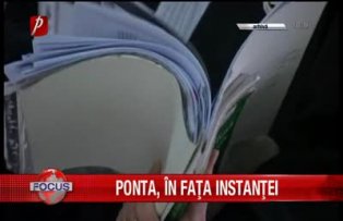 Ponta in fata instantei