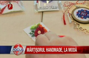 Mărţişorul handmade, la modă