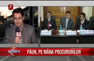Paun pe mana procurorilor
