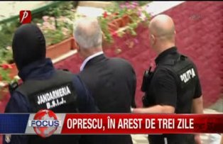 Oprescu în arest de trei zile