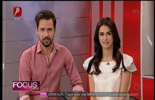 Dorin Negrau a conceput rochia de 200 de grame!