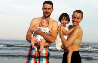 Oana Ioniţă, prima vacanţă cu „Burduşel”