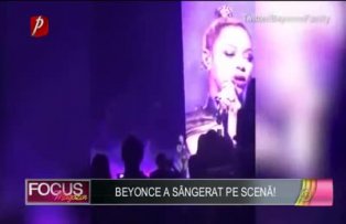 Beyonce a sângerat pe scenă!