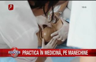 Practica in medicina, pe manechine