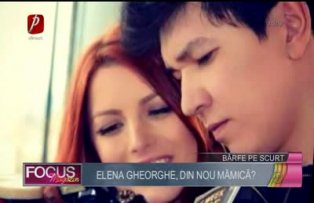 Elena Gheorghe, din nou mămică?