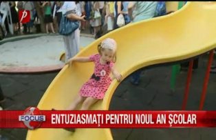 Entuziasmati de noul an scolar