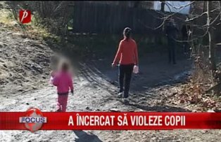 A incercat sa violeze copii
