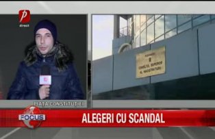 Alegeri cu scandal