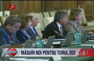 Masuri noi pentru turul doi