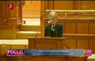 Moda în Parlament în materie de pantofi!