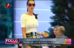 Alina Borcea spumegă de furie! "Pelinel mă lasă în stradă cu doi copii!"