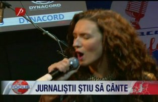 Jurnalistii stiu sa cante