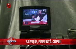 Atentie prezinta copiii