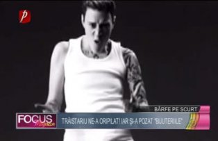 Traistariu ne-a oripilat! Iar şi-a pozat "bijuteriile"