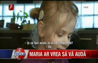 Maria ar vrea sa va auda