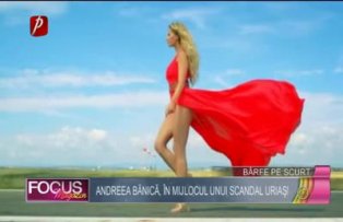 Andreea Bănică, în mijlocul unui scandal uriaş!
