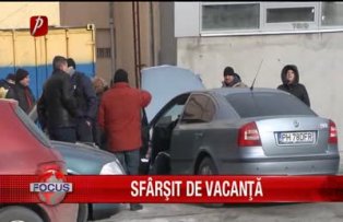 Sfârşit de vacanţă