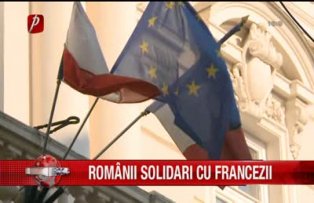 Romanii solidari cu Francezii