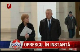 Oprescu, în instanţă