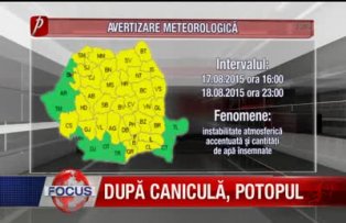După caniculă, potopul