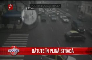 Batuta in plina strada