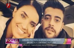 Adelina Pestriţu şi Speak s-au despărţit! Bruneta a confirmat ruptura