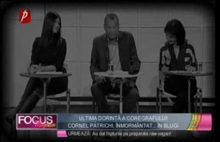 Ultima dorinţă a coregrafului! Cornel Patrichi, înmormântat... în blugi