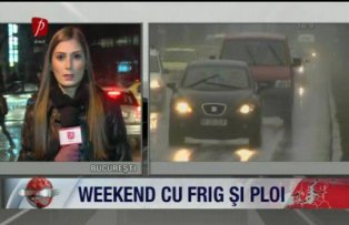 Weechend cu frig si ploi