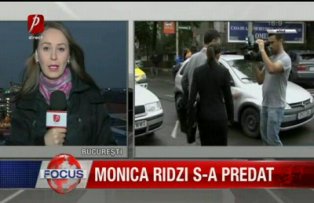 Monica Ridzi s-a predat