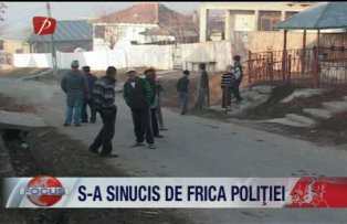 S-a sinucis de frica politiei