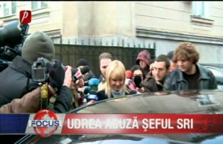 Udrea acuza seful SRI