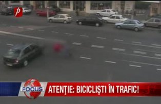 Atentie biciclisti in trafic