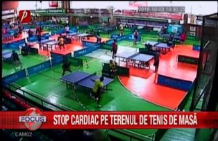 Stop cardiac pe terenul de tenis de masă