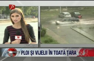 Ploi si vijelii in toata tara