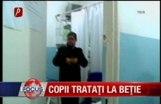 Copii tratati la betie